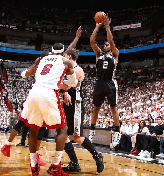 Kawhi Leonard takes a shot [via @NBA]