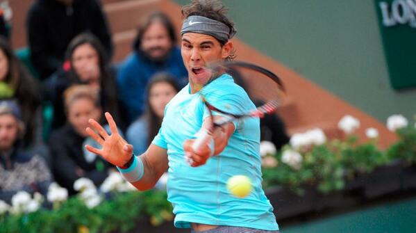 Rafael Nadal [via @RolandGarros]