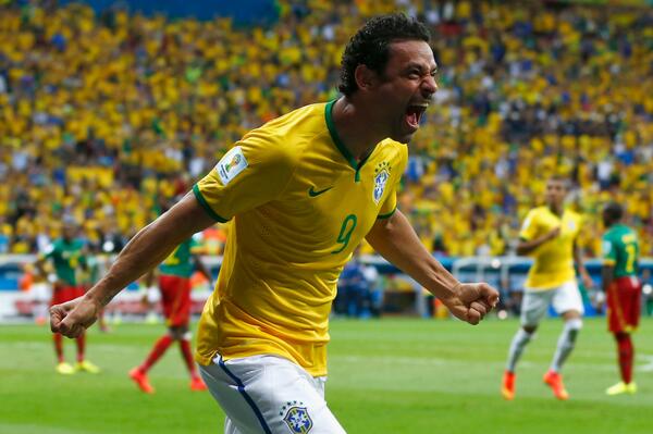 Fred scores his first goal at the 2014 World Cup [via @FIFAWorldCup]