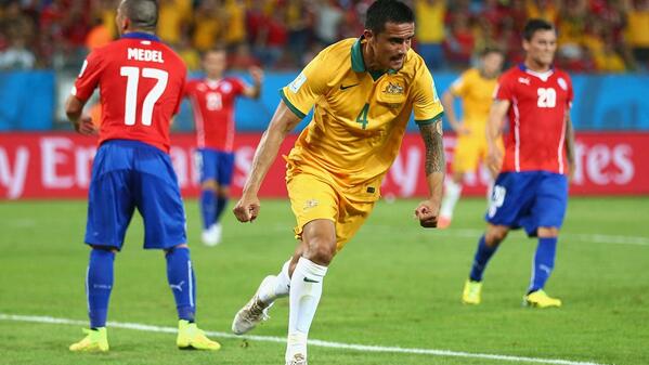 Cahill pulls one back for Australia [via @FIFAWorldCup]