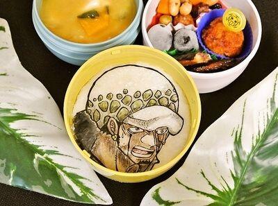 トラファルガー・ロー #キャラ弁 #ワンピース トラファルガー・ロー #キャラ弁 #ワンピース