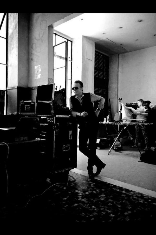 Legendary UB40 Saxophonist Brian Travers getting ready for the show in La Spezia, Italy #ub40 #reggae #saxophone