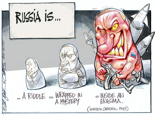 #EWNCartoon: The Riddle of Russia - by Dr Jack & Curtis of @africartoons #Russia