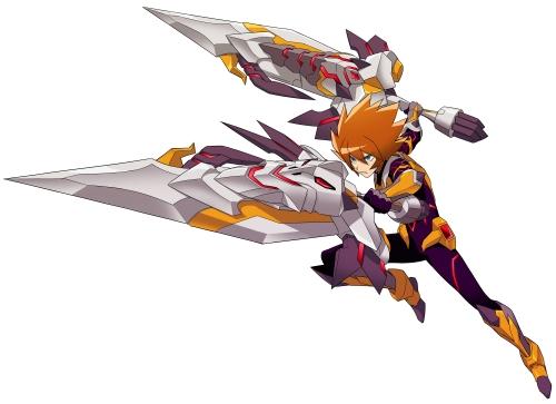 ルドラを装着したシレンのウェポンフォームです!武器属性はブレイド、二つの剣を操る双剣ですよ!シレンは弓のイメージが強いの ルドラを装着したシレンのウェポンフォームです!武器属性はブレイド、二つの剣を操る双剣ですよ!シレンは弓のイメージが強いの