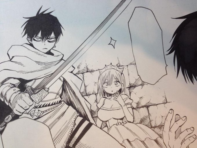 ブラッドラッドを描いております。なんかこんな感じの漫画も楽しそうとか思ってきました ブラッドラッドを描いております。なんかこんな感じの漫画も楽しそうとか思ってきました