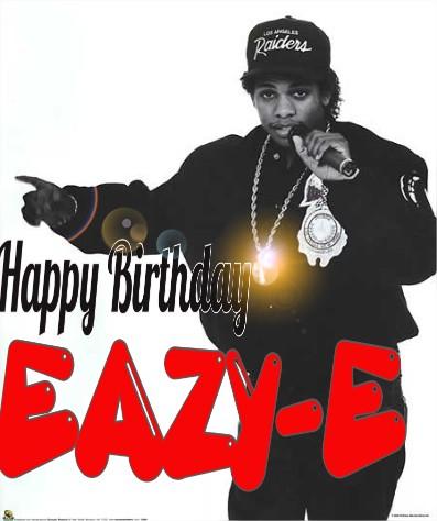 Eazy E's Birthday Celebration | HappyBday.to