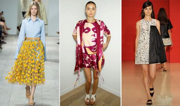 Pop art-inspired clothes hit the runway this year at @nycfw for spring