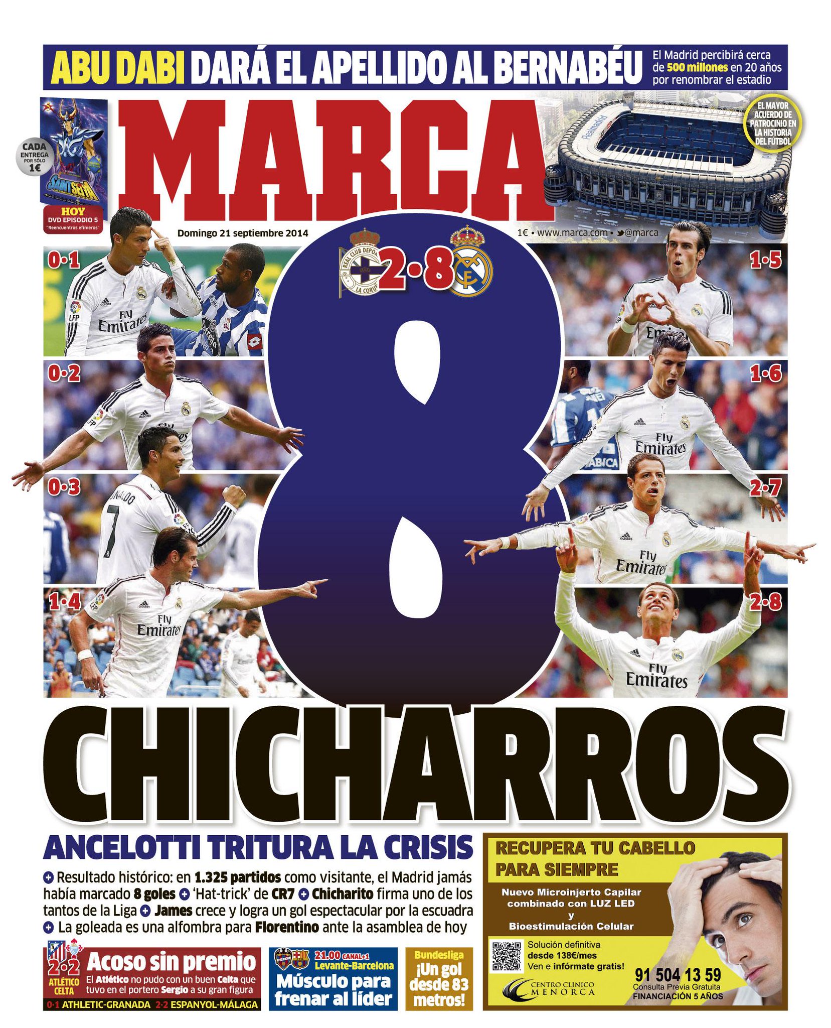 #LaPortada '8 chicharros' http://t.co/1yhRHrllTR