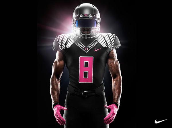 Oregon Unveils 'Breast Cancer Awareness' Uniforms for UCLA Game