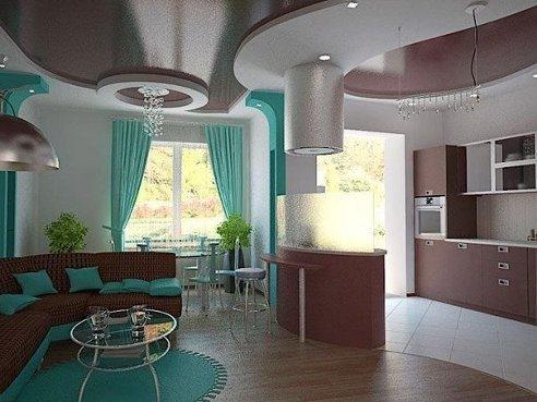 Как сделать в зале кухню студию в