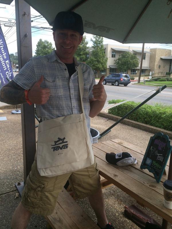 @Teva Thank you for making this man happy as a clam! We will definitely be rockin & representing today! #bestaclfest http://t.co/uqjefaygmt