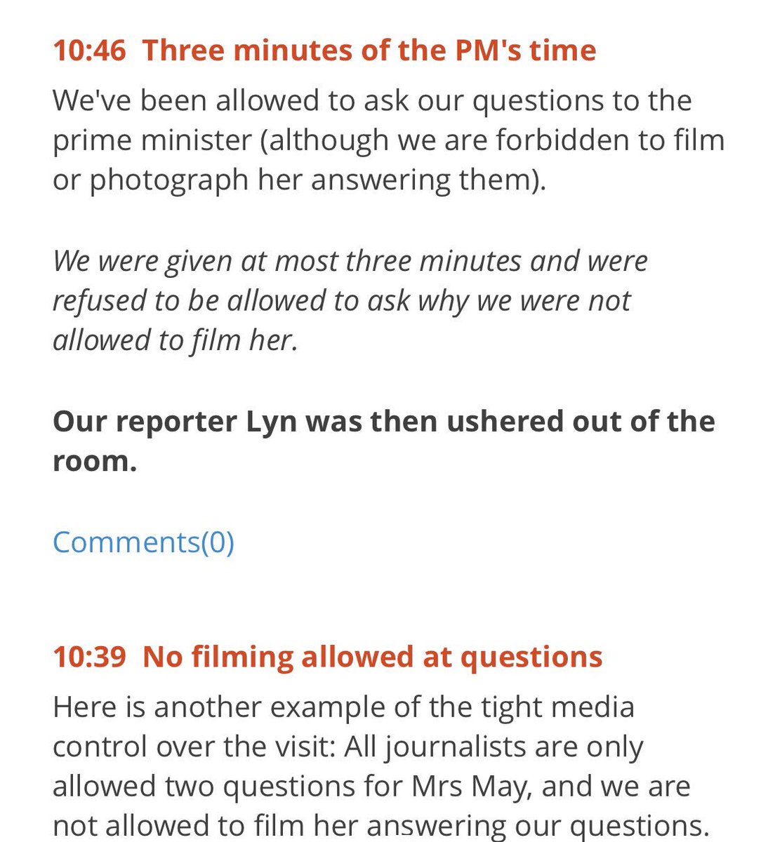 RT @StephenMangan: She should make herself properly available to the press. This is a democracy not a dictatorship. https://t.co/b0Wx3KNRh1