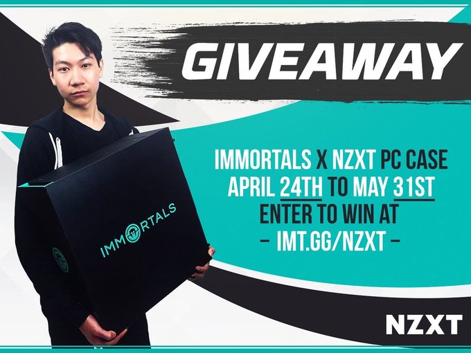 Immortals NZXT Case Giveaway Immortals NZXT Case Giveaway