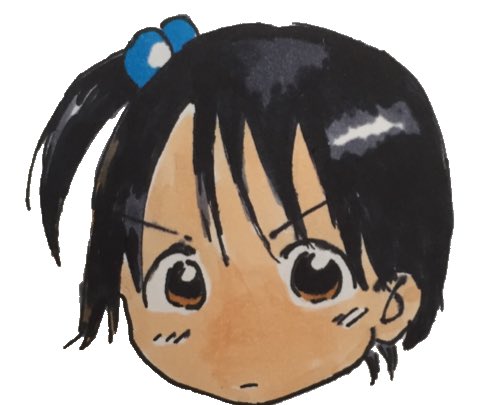 ちぃちゃんを描いて色塗ってみました(紙が汚かったから切り抜いた)髪の毛むずかしいですね…#苺ましまろ #絵描きさんと繋が ちぃちゃんを描いて色塗ってみました(紙が汚かったから切り抜いた)髪の毛むずかしいですね…#苺ましまろ #絵描きさんと繋が