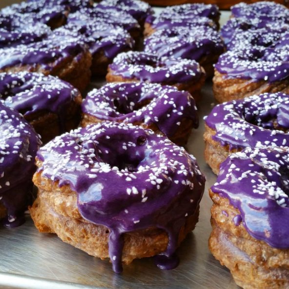 RT @PROHBTD: Start the day with #Ube. #mornings #donuts https://t.co/7QxN3DzcxF
