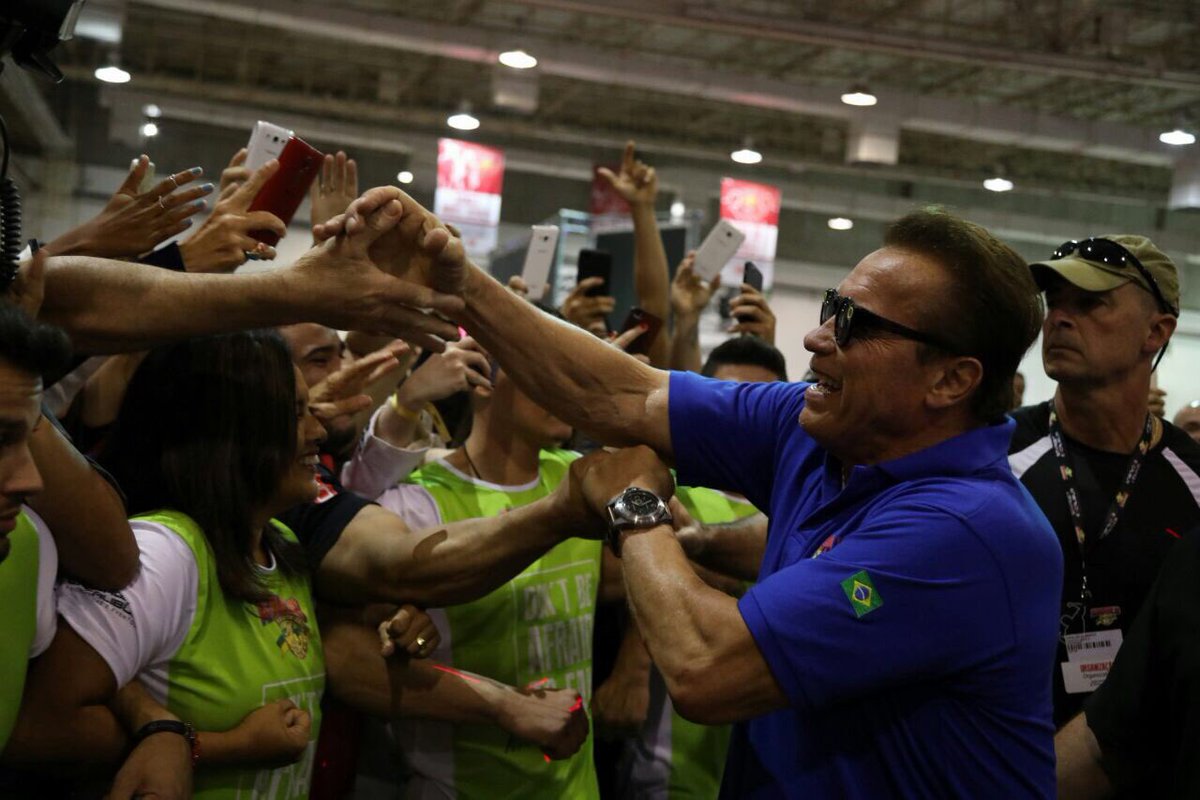 What a fantastic @ArnoldSports South America. Thank you to all the fans who came out! https://t.co/Jagj96fyP7