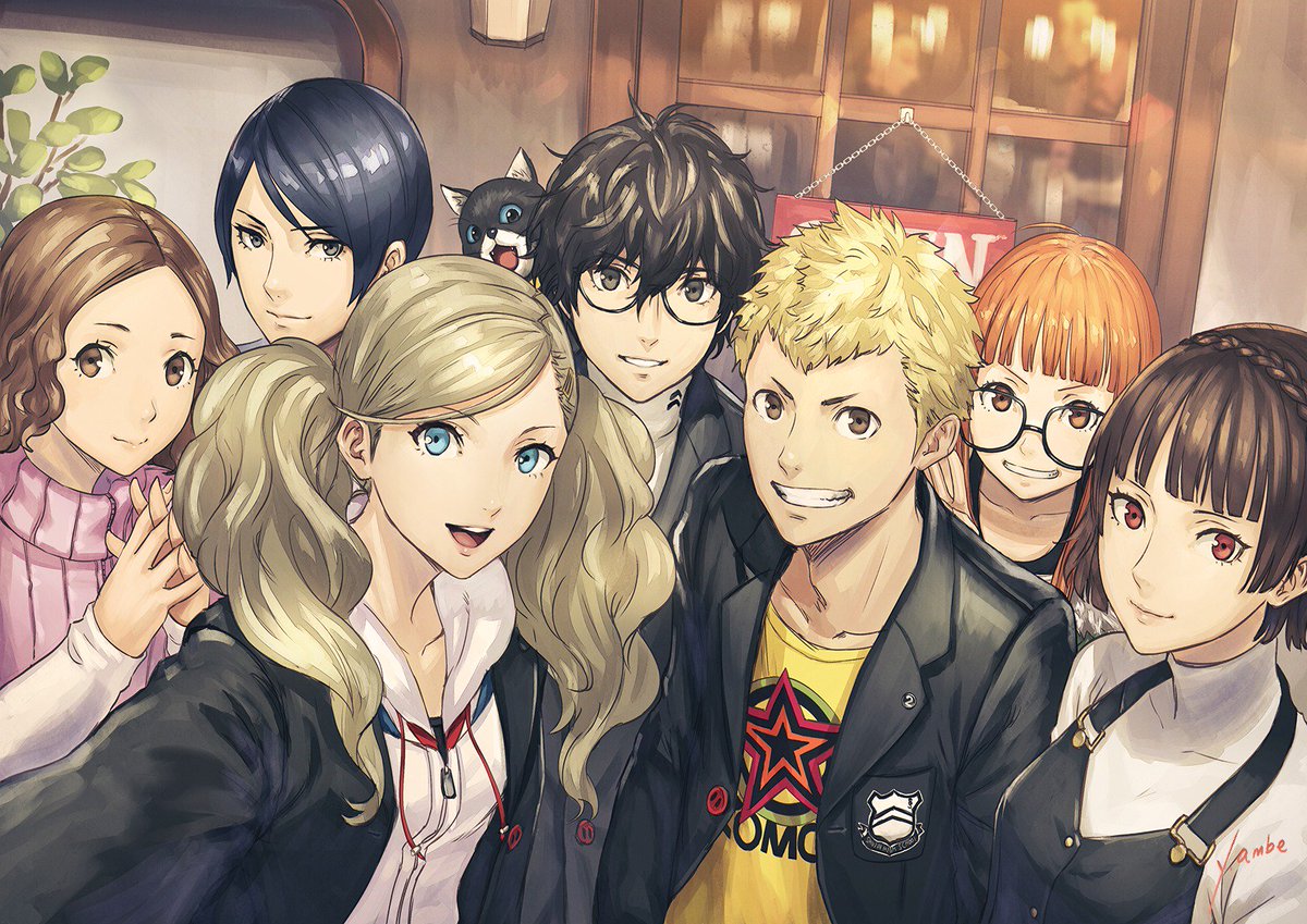 それと、全員集合バージョンはpixivにしか上げていませんでしたので、こちらにも。#ペルソナ5 #Persona5 それと、全員集合バージョンはpixivにしか上げていませんでしたので、こちらにも。#ペルソナ5 #Persona5