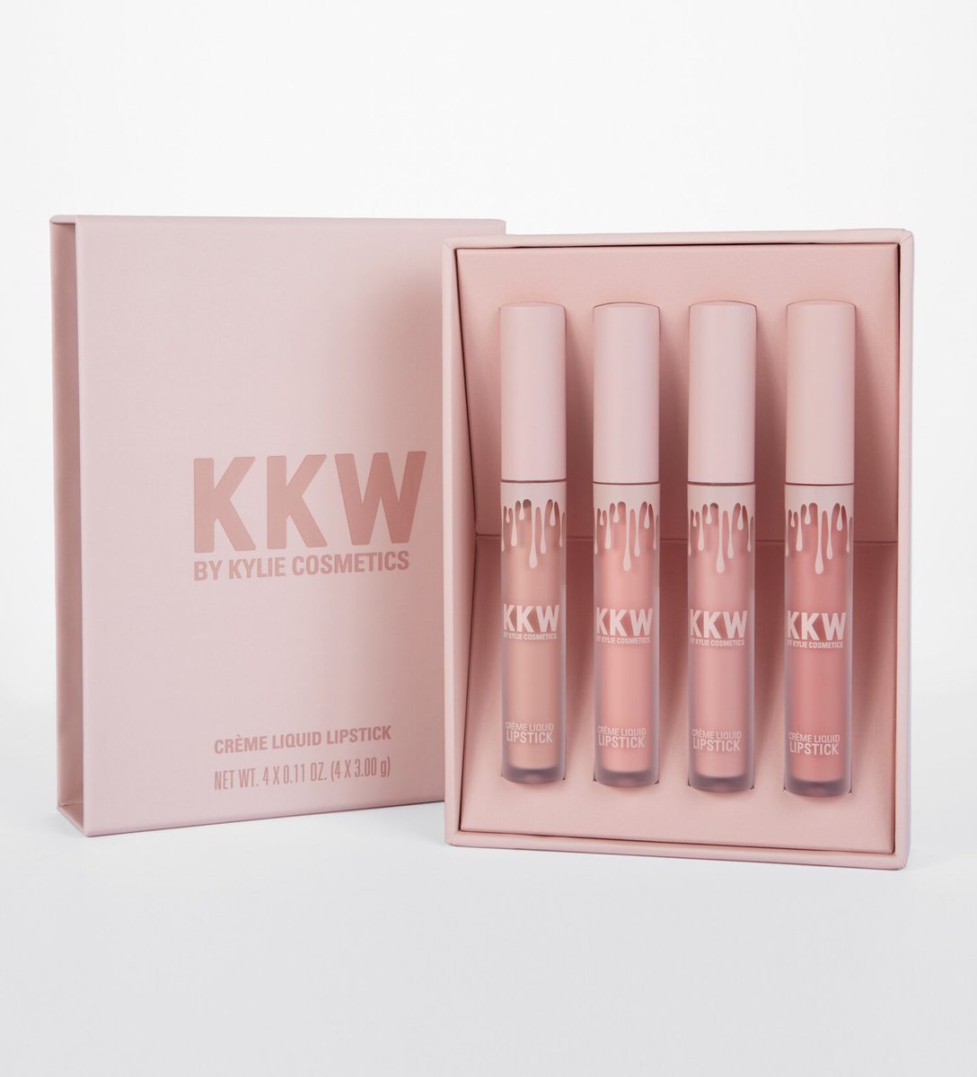 KKW X KYLIE liquid creme lip kits now available at https://t.co/CIEp69AbyG https://t.co/jJc9pKjLvk