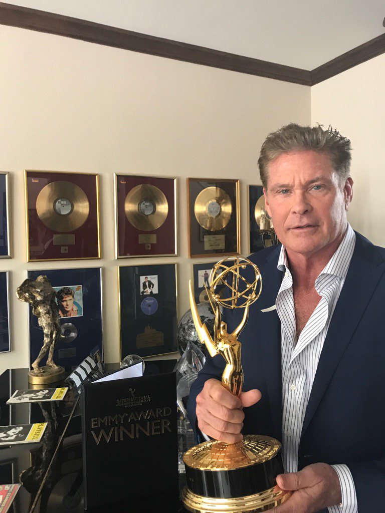 We won this for Hoff The Record on Netflix and I tunes !! https://t.co/ekNb5ppY7J