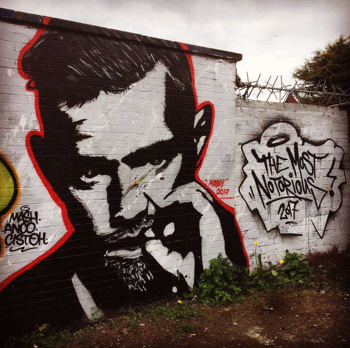 RT @xGogsx: Just spotted this in Belfast! @TheNotoriousMMA #ConorMcGregor https://t.co/5j0xqQRHHz