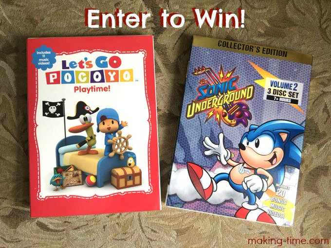 #TBT with Pocoyo & Sonic {Giveaway} - #TBT with Pocoyo & Sonic {Giveaway} -
