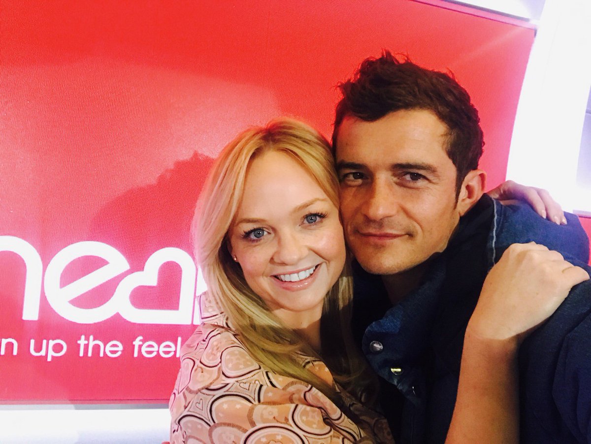RT @thisisheart: Look who it is! Orlando Bloom is on with @EmmaBunton ▶️ https://t.co/enWZASzAbc https://t.co/rvwEuHBGcY