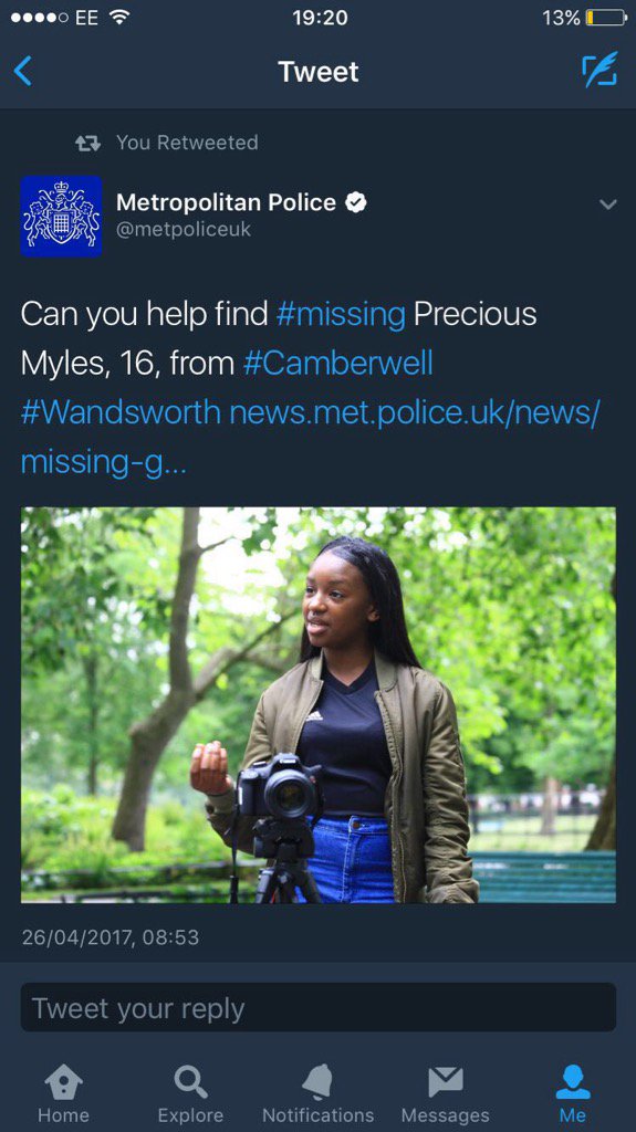 RT @JJyabbas: Let's find her https://t.co/Cqg1fNdwJ4