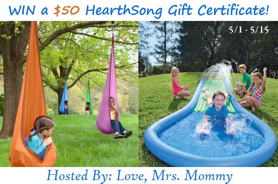 $50 HearthSong Gift Certificate Giveaway! $50 HearthSong Gift Certificate Giveaway!