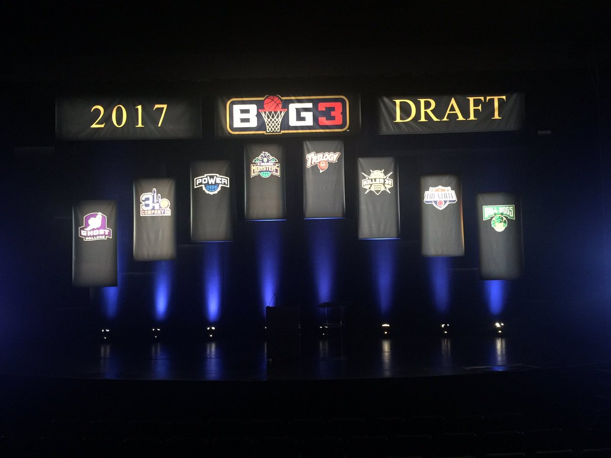 Tomorrow will be a new era in sports. Who will go number 1?#BIG3draft https://t.co/nyEOqvDtwv
