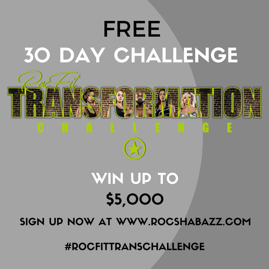 Time to get right we start Tomorro DAY 1. #rocfittranschallenge #rocshabazz #shaq #rat Lewis #shannonsharp #win5k https://t.co/3k3mrXnJ3t