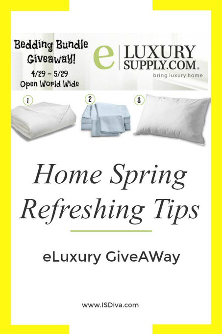 Home Spring Refreshing Tips + Giveaway #ad Home Spring Refreshing Tips + Giveaway #ad
