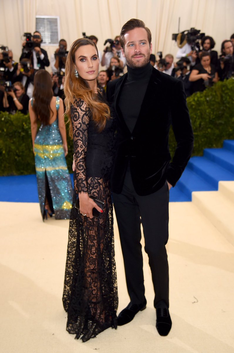 In Ralph Lauren Purple Label With Wife Elizabeth Chambers A Armiehammer In Ralph Lauren Purple Label With Wife Elizabeth Chambers A