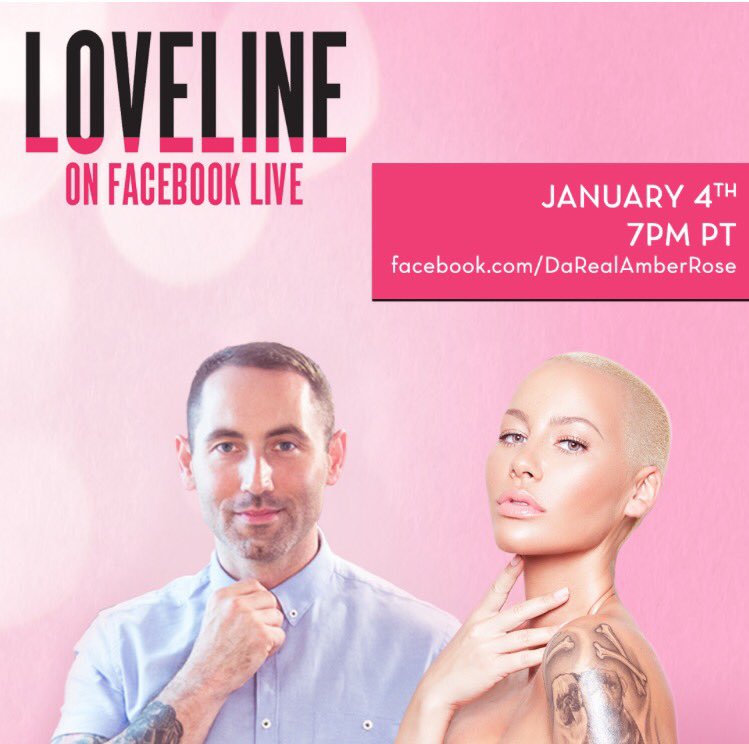 RT @ChrisDonaghue: We are going LIVE again @loveline @DaRealAmberRose https://t.co/knLQKOdZqb