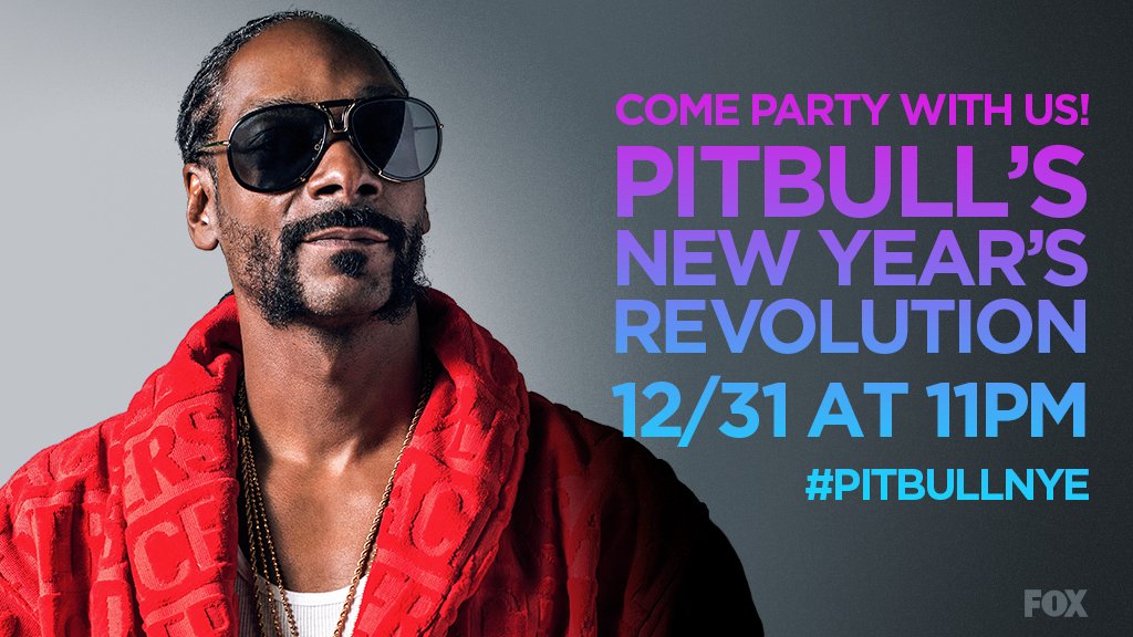 roccn wit @pitbull this NYE. who gon party wit us ?? watch #PITBULLNYE 11pm Sat. 12/31 @FOXTV https://t.co/ZidALPmeoV