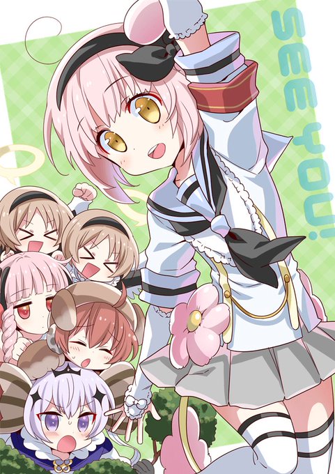 もう一枚!スノーホワイトとそれを偵察するルーラ組。 #mahoiku #まほいく もう一枚!スノーホワイトとそれを偵察するルーラ組。 #mahoiku #まほいく