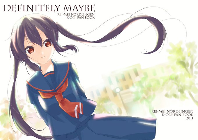 Definitely Maybe、どっかで使ったな…と思ったら昔描いたけいおん!本のタイトルですな…lol Definitely Maybe、どっかで使ったな…と思ったら昔描いたけいおん!本のタイトルですな…lol