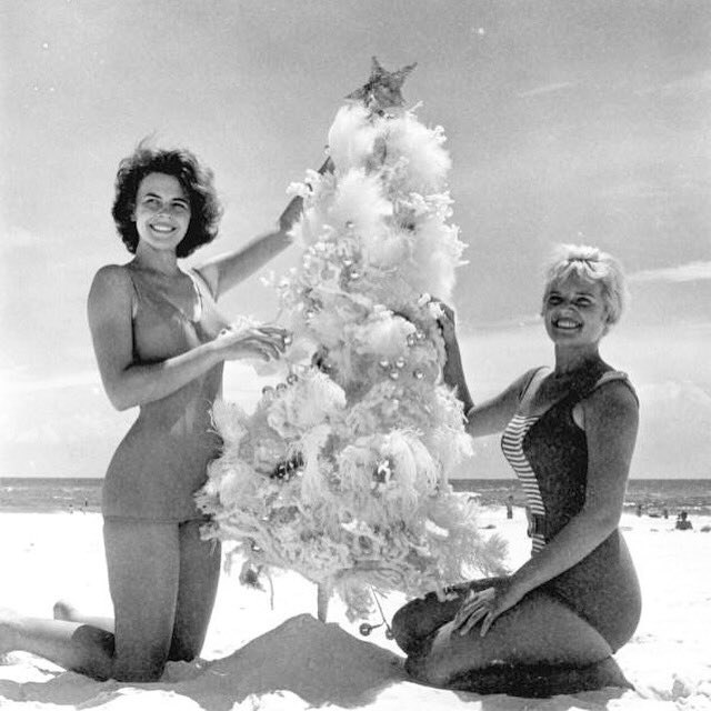 A beach-y kind of Christmas ???? #ChristmasVacation #VitaminSea ???? #JimStokes #VintagePhotography https://t.co/nTrQyhEeA4