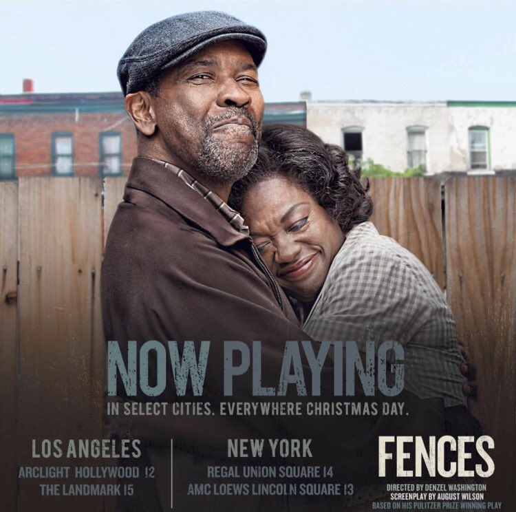 So excited to see #FENCESMovie! See it in theaters Christmas Day! @Macro_Ventures https://t.co/uQQrYPumqw
