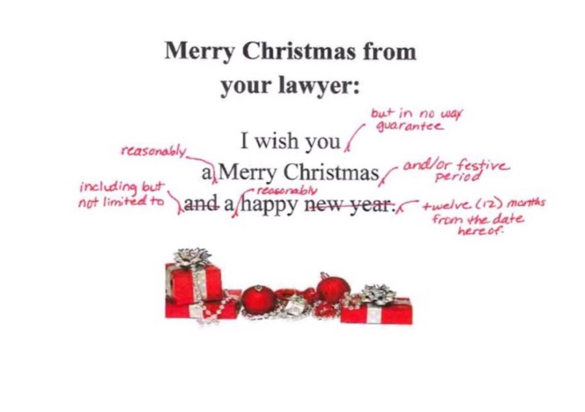 Merry Christmas from my lawyer ???? https://t.co/e0XWiwBotz