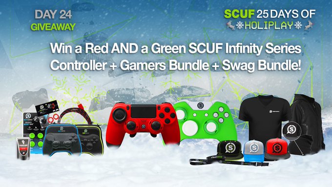 SCUF 25 Days of HoliPLAY SCUF 25 Days of HoliPLAY