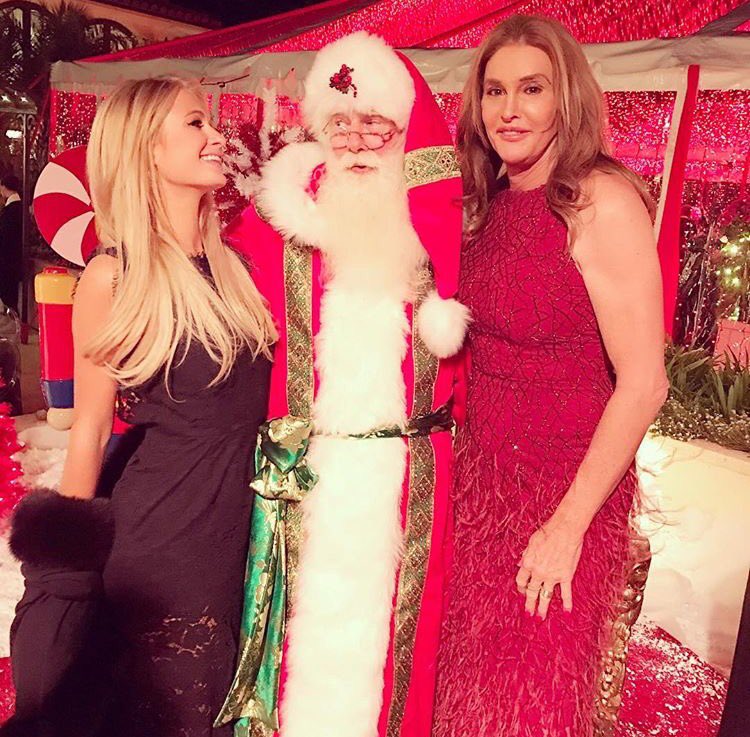 #Kristmas with Santa & @Caitlyn_Jenner . ???????????????? https://t.co/1aBAWbieLk