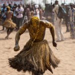 Descendants of slaves on a voodoo pilgrimage in Benin Descendants of slaves on a voodoo pilgrimage in Benin