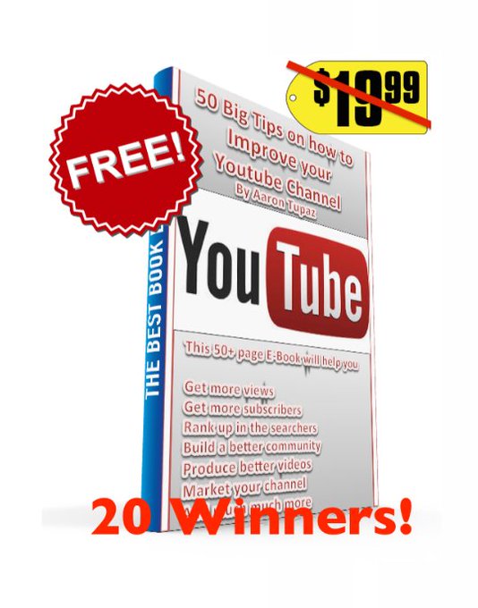 As a Thank You for 10,000, I\'m giving away a my E-Book for FREE to 20 people As a Thank You for 10,000, I\'m giving away a my E-Book for FREE to 20 people