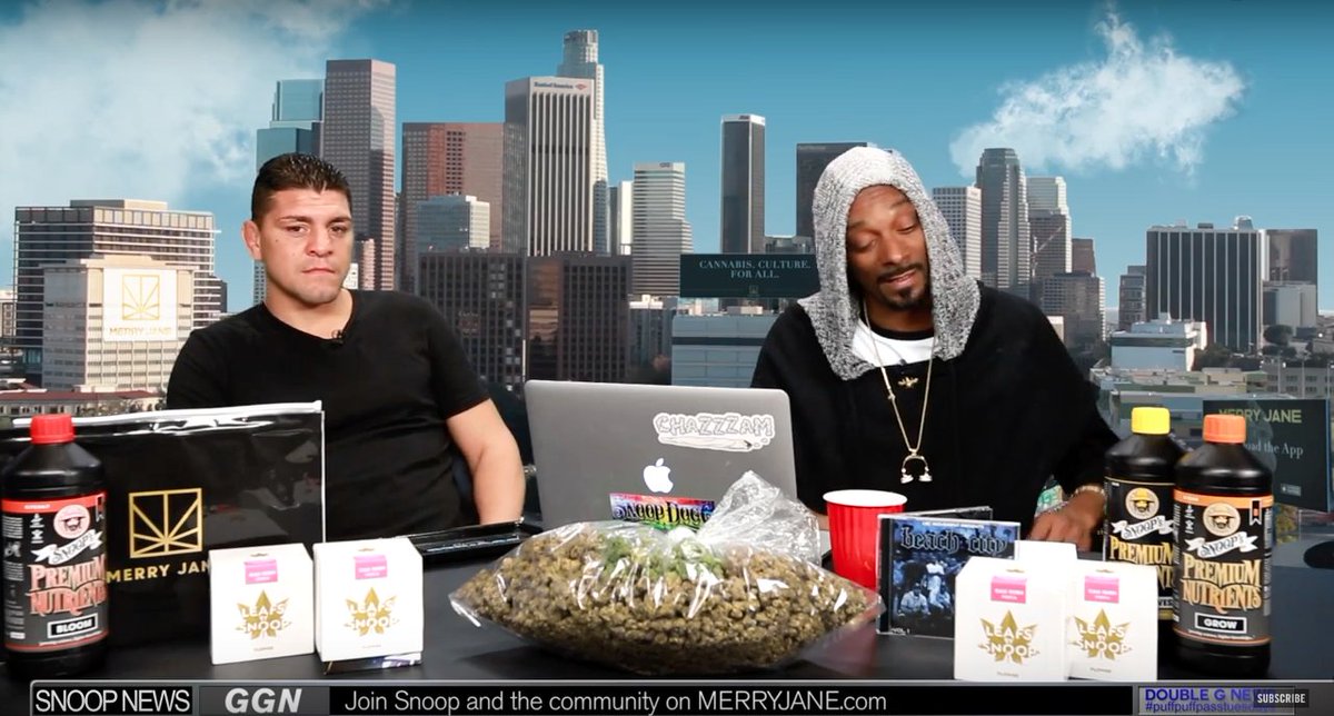 #GGN. wit the champ @nickdiaz209 ???????? checc it out @MERRYJANE https://t.co/h2ewFLdvmr https://t.co/kN3wtnNCO8