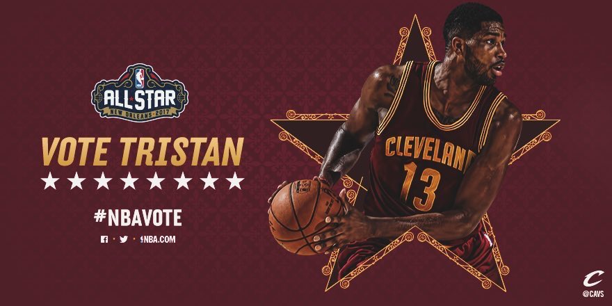 RT @cashup: RT to Vote Tristan Thompson @realtristan13 #NBAVOTE https://t.co/Vs2s1EgfOU