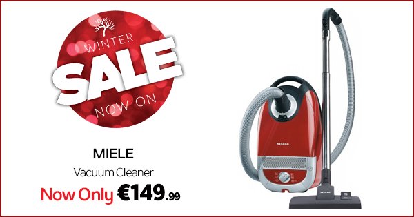 Get Miele standard quality for a fraction of the price! This C2 Vac is just €149.99 at DID https://t.co/2afJ7tAZJA https://t.co/ZoQwvXCQcG