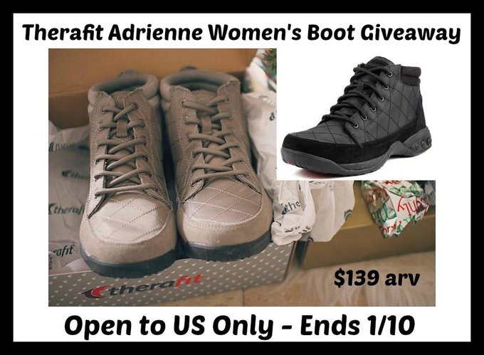 Therafit Women's Ankle Boots Giveaway (1/10 US) Therafit Women's Ankle Boots Giveaway (1/10 US)