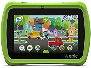 Win LeapFrog Epic 7" Android-based Kids Tablet 16GB, Green Win LeapFrog Epic 7" Android-based Kids Tablet 16GB, Green