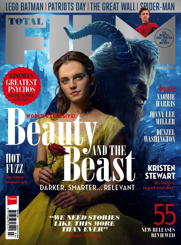 Beauty and the Beast is on the cover of the new issue of @totalfilm, out later this week! ????@beourguest https://t.co/TLzATBC2og