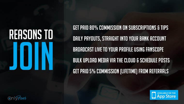 Join OnlyFans today, set a monthly subscription price and get paid for your content! https://t.co/txqHXHn1VO https://t.co/OxBM0mZEF1